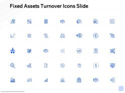 Fixed assets turnover icons slide finance growth c832 ppt powerpoint presentation show graphic images