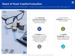 Fixed capital evaluation to improve business growth powerpoint presentation slides