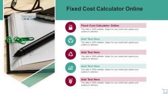 Fixed Cost Calculator Online In Powerpoint And Google Slides Cpb