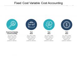 Fixed cost variable cost accounting ppt powerpoint presentation styles demonstration cpb