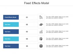 Fixed effects model ppt powerpoint presentation styles template cpb