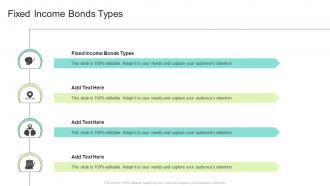 Fixed Income Bonds Types In Powerpoint And Google Slides Cpb