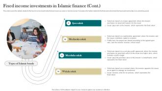 Fixed Income Investments In Islamic Finance Interest Free Finance Fin SS V Adaptable Multipurpose