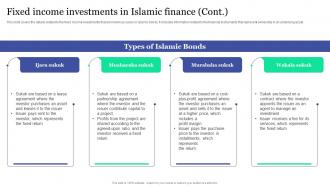 Fixed Income Investments In Islamic Finance Islamic Banking And Finance Fin SS V Image Appealing