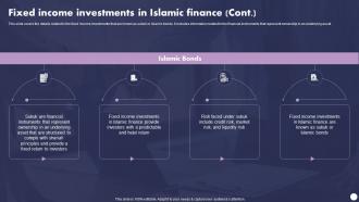 Fixed Income Investments In Islamic Finance Profit And Loss Sharing Finance Fin SS V Professionally Idea