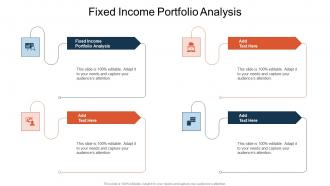 Fixed Income Portfolio Analysis In Powerpoint And Google Slides Cpb