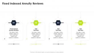 Fixed Indexed Annuity Reviews In Powerpoint And Google Slides Cpb