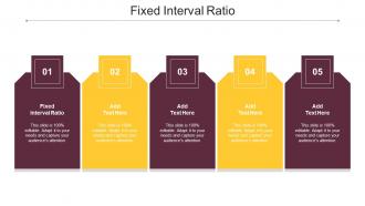 Fixed Interval Ratio Ppt Powerpoint Presentation File Rules Cpb