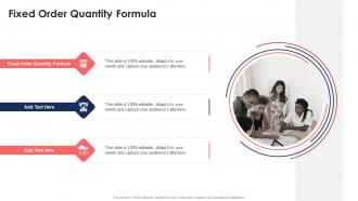 Fixed Order Quantity Formula In Powerpoint And Google Slides Cpb