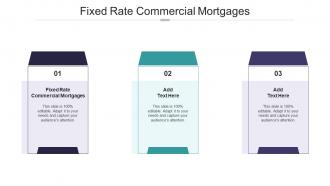 Fixed Rate Commercial Mortgages In Powerpoint And Google Slides Cpb