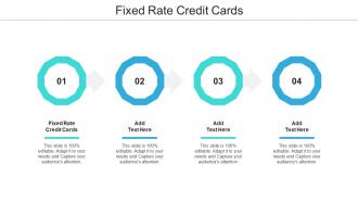 Fixed Rate Credit Cards Ppt Powerpoint Presentation Portfolio Design Inspiration Cpb
