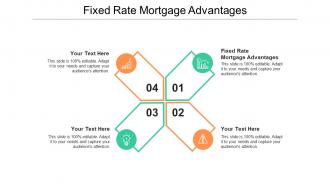 Fixed rate mortgage advantages ppt powerpoint presentation layouts elements cpb