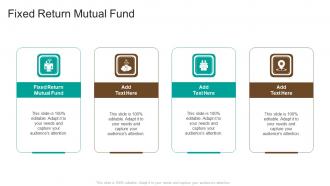 Fixed Return Mutual Fund In Powerpoint And Google Slides Cpb