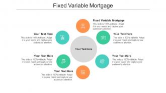 Fixed variable mortgage ppt powerpoint presentation layouts portfolio cpb