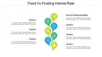 Fixed vs floating interest rate ppt powerpoint presentation professional clipart images cpb