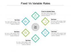 Fixed vs variable rates ppt powerpoint presentation model tips cpb