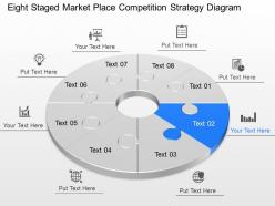 Fl eight staged market place competition strategy diagram powerpoint template
