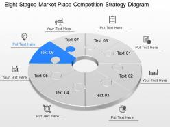 Fl eight staged market place competition strategy diagram powerpoint template