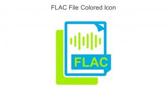 FLAC File Colored Icon In Powerpoint Pptx Png And Editable Eps Format