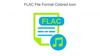 FLAC File Format Colored Icon In Powerpoint Pptx Png And Editable Eps Format