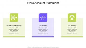 Flare Account Statement In Powerpoint And Google Slides Cpb