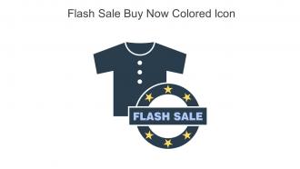 Flash Sale Buy Now Colored Icon In Powerpoint Pptx Png And Editable Eps Format