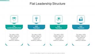 Flat Leadership Structure In Powerpoint And Google Slides Cpb