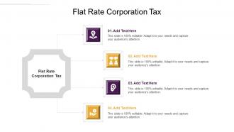 Flat Rate Corporation Tax Ppt Powerpoint Presentation Ideas Pictures Cpb