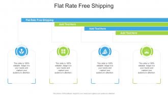 Flat Rate Free Shipping In Powerpoint And Google Slides Cpb