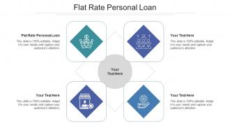 Flat Rate Personal Loan Ppt Powerpoint Presentation Portfolio Model Cpb
