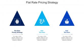Flat Rate Pricing Strategy Ppt Powerpoint Presentation Slides Master Slide Cpb