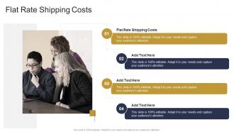 Flat Rate Shipping Costs In Powerpoint And Google Slides Cpb
