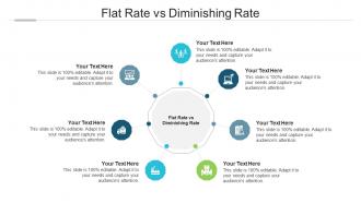 Flat rate vs diminishing rate ppt powerpoint presentation layouts graphic images cpb