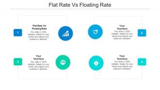 Flat rate vs floating rate ppt powerpoint presentation guidelines cpb