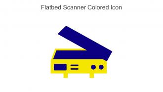 Flatbed Scanner Colored Icon In Powerpoint Pptx Png And Editable Eps Format