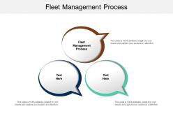 Fleet management process ppt powerpoint presentation infographic template templates cpb