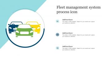 Fleet Management System Process Icon