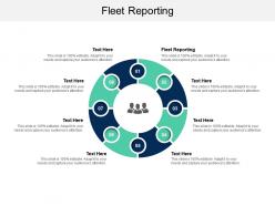 Fleet reporting ppt powerpoint presentation gallery deck cpb