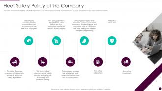 Fleet safety policy of the company corporate governance guidelines structure company