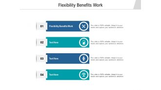 Flexibility benefits work ppt powerpoint presentation slides cpb
