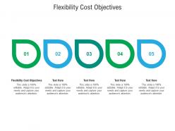 Flexibility cost objectives ppt powerpoint presentation inspiration background designs cpb