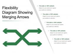Flexibility diagram showing merging arrows