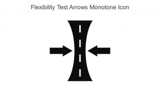 Flexibility Test Arrows Monotone Icon In Powerpoint Pptx Png And Editable Eps Format