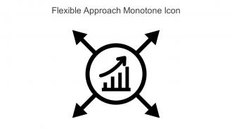 Flexible Approach Monotone Icon In Powerpoint Pptx Png And Editable Eps Format