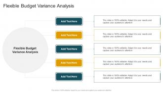 Flexible Budget Variance Analysis In Powerpoint And Google Slides Cpb