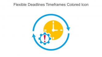 Flexible Deadlines Timeframes Colored Icon In Powerpoint Pptx Png And Editable Eps Format