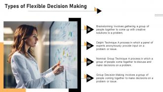 Flexible Decision Making Powerpoint Presentation And Google Slides ICP Idea Compatible