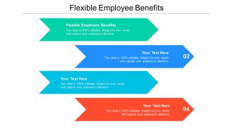 Flexible employee benefits ppt powerpoint presentation infographics template cpb
