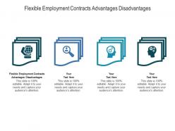 Flexible employment contracts advantages disadvantages ppt powerpoint presentation pictures maker cpb