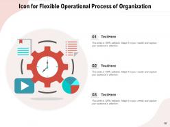 Flexible Icon Operational Process Migration Integration Telecommuting Organization